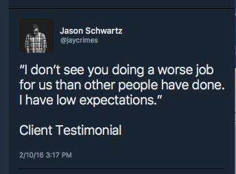 Jason Schwartz testimonial